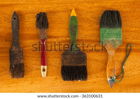 the old paint brush