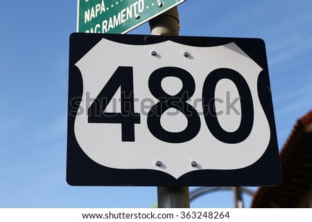 INTERSTATE SIGN 480