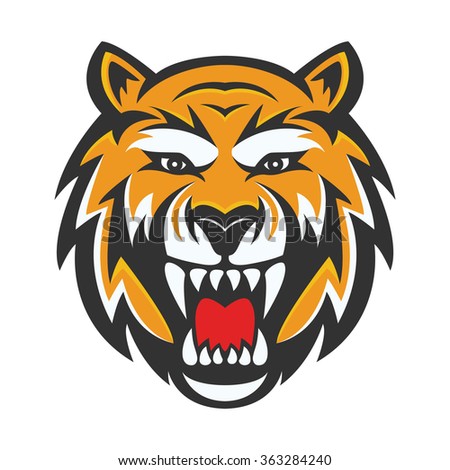 tiger mascot vector