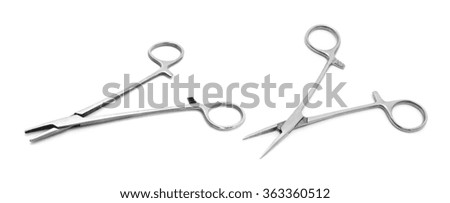 Surgical tool on a white background
