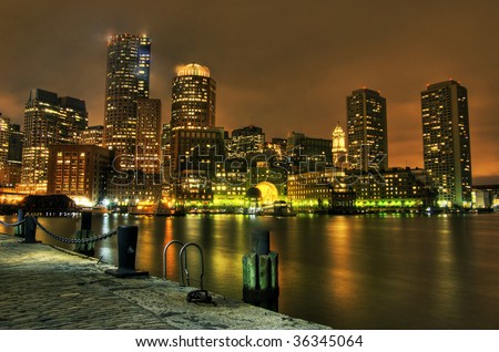 Boston: View from Fan Pier.