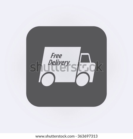 Free Delivery icon . Vector illustration