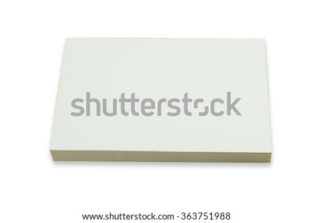 Photo of blank business cards with soft shadows on white background with clipping path.

