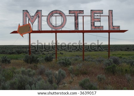 Neon Motel Sign