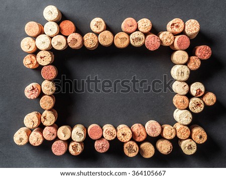 Wine corks collection