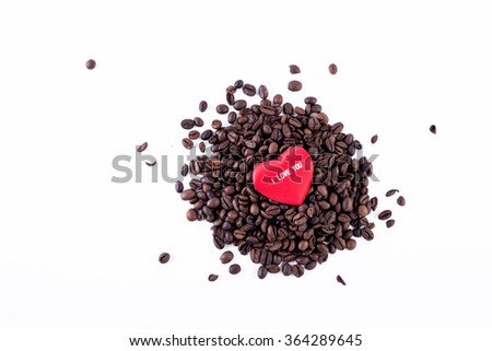 coffee and heart