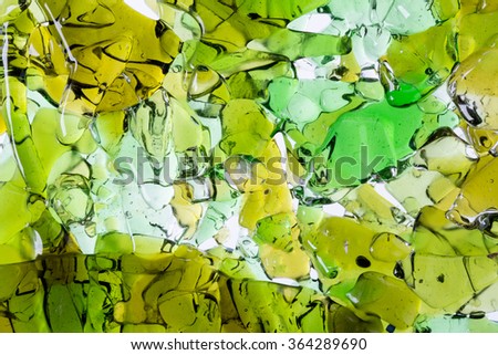 color glass background