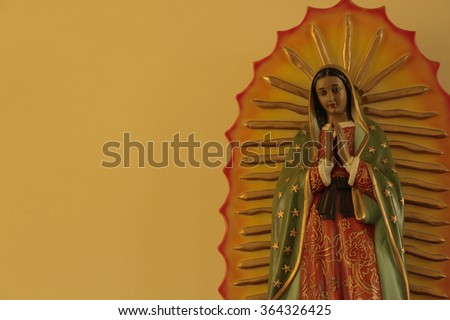 Virgen de Guadalupe Royalty-Free Stock Photo #364326425