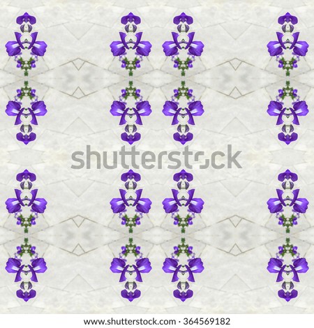 Beautiful abstract surreality pattern kaleidoscope geometric style ornament texture background made from fractal flower for use at graphic design