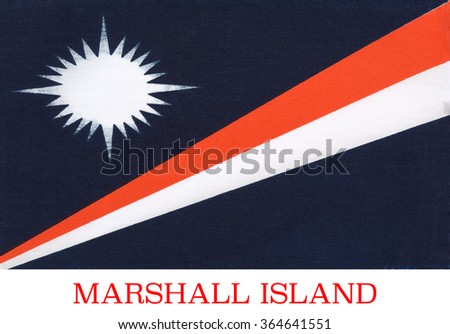 Flag of the Marshall Islands - The Marshall Islands are an island nation in the Pacific. Adopted on the start of self-governance on 1st May 1979
