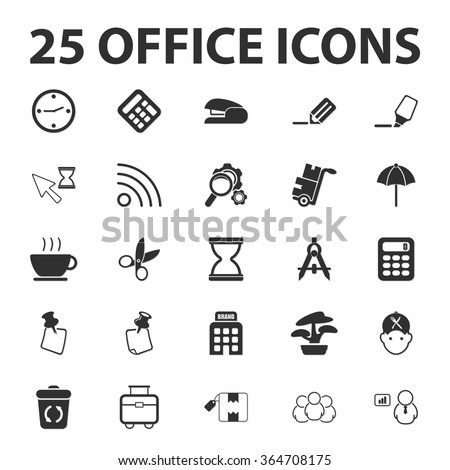 Business icons set.