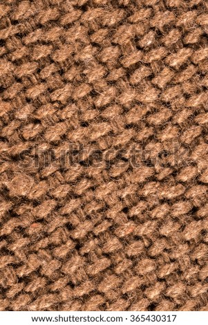Sackcloth fabric texture Pattern Closeup