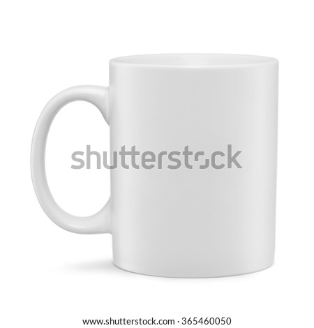 empty white mug on white background
 Royalty-Free Stock Photo #365460050