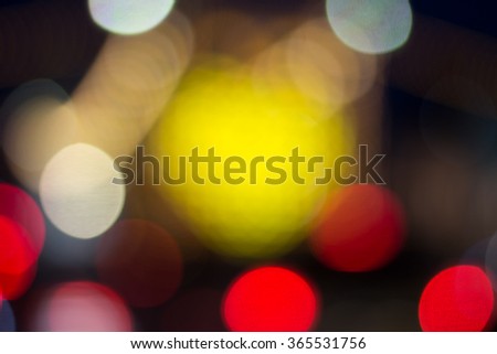 blur light or bokeh background