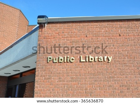Public library building