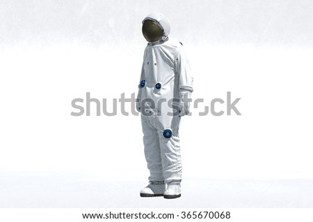 spaceman 3d render