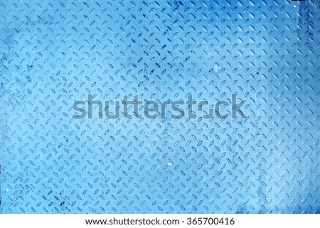 Background of metal diamond plate in silver color