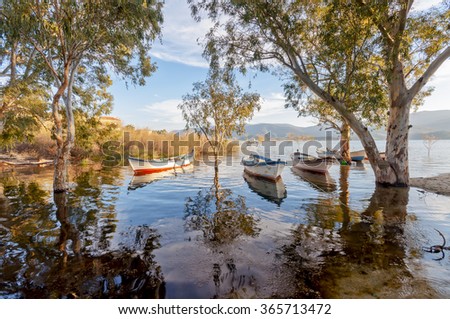Bafa Lake, Turkey Royalty-Free Stock Photo #365713472