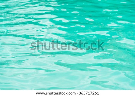 Aquamarine water background