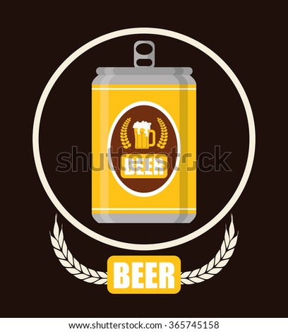 Beer icon design 