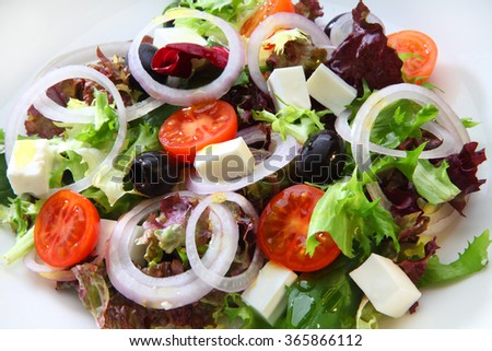 salad greek cheese