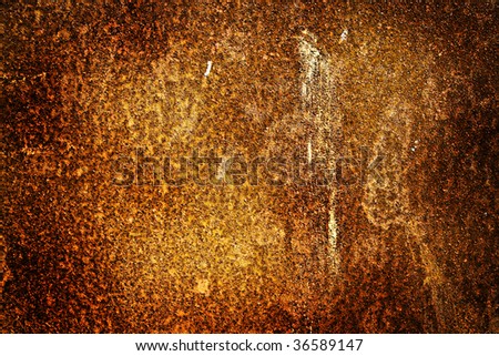 Beautiful high resolution texture of a rusty surface