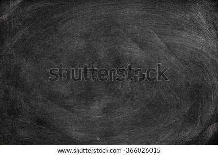 Abstract Black board with the traces of chalk over its surface as a background texture