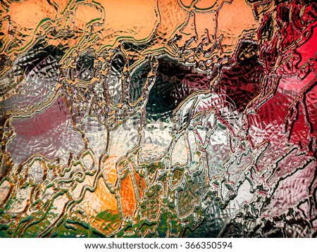 abstract glass texture