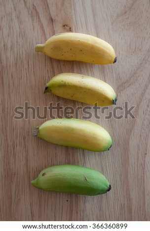 bananas shape fresh fruit and Time ripe banana