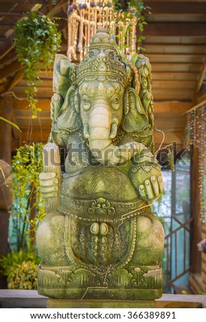 Statue of ganesha in Phitsanulok, Thailand