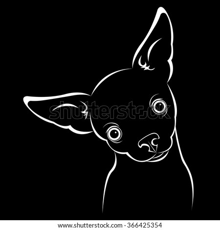 dog vector funny little home eared background
