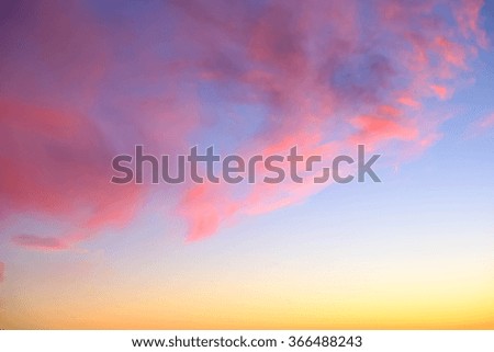 sunset sky beautiful background