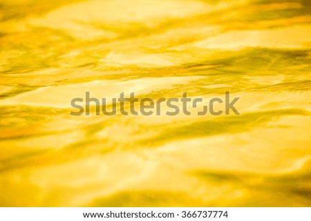 Golden abstract water background