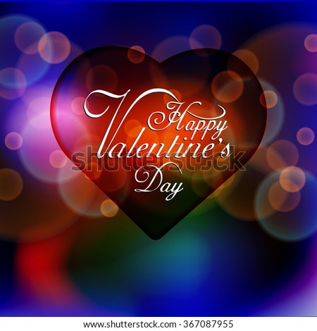 valentine's day card, illustration clip-art
