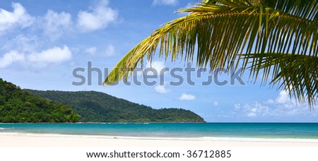 Panoramic beach