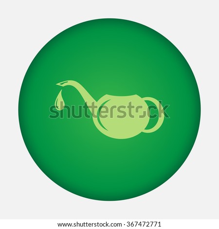 Watering can Spout vector icon 