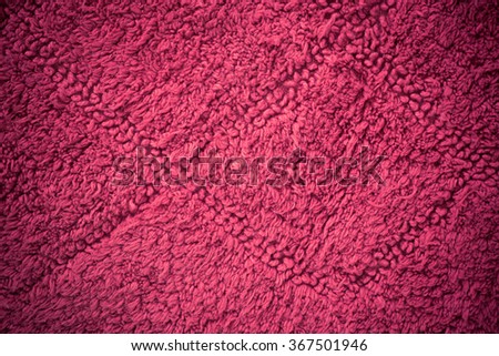 red carpet. Background Textile texture