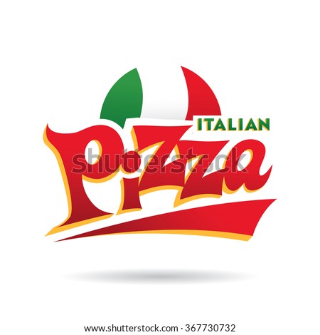 Italian pizza logo
