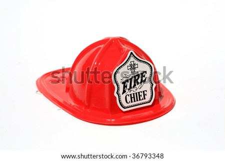 party favor firemans helmet "isolated on white"