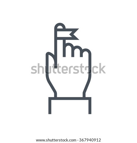 Remember icon suitable for info graphics, websites and print media and  interfaces. Line vector icon. Royalty-Free Stock Photo #367940912