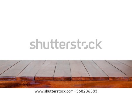 Old rubber wood wall and floor texture background