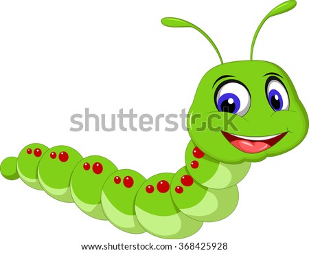 cute caterpillar cartoon 