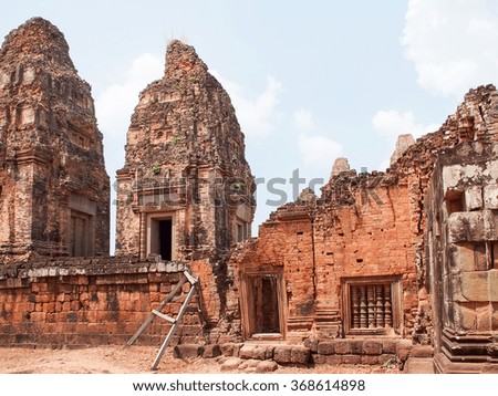 The world heritage in Cambodia
