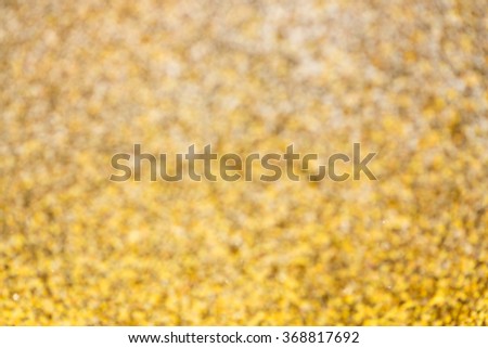gold background, abstract golden bokeh light celebration background