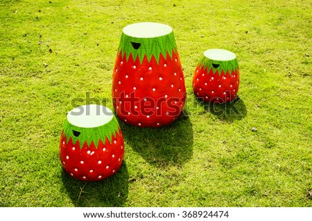 Strawberry chair