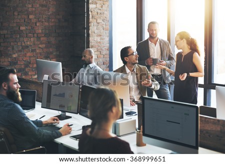 Business Team Discussion Meeting Corporate Concept Royalty-Free Stock Photo #368999651