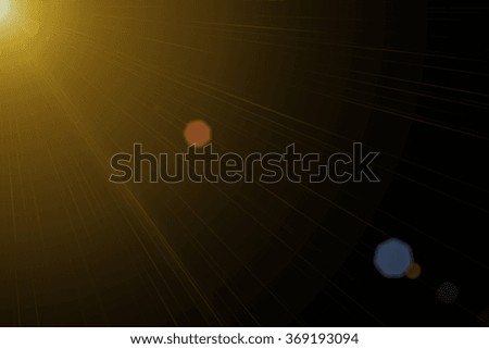 Dark background. Abstract red element over black background