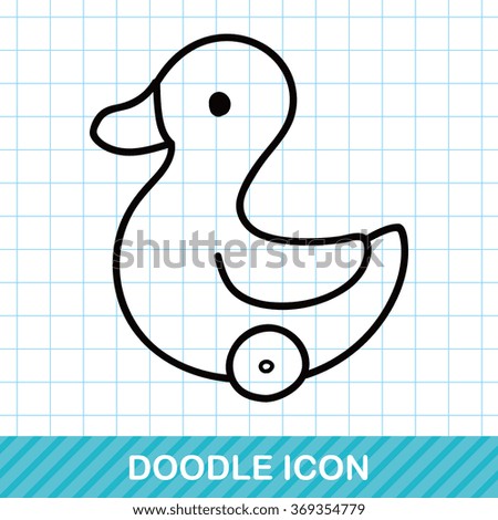 toy duck doodle