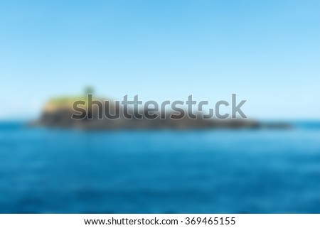 Bali Indonesia Travel theme blur background