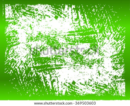 Grunge texture background - abstract green isolated stock vector design template - easy to use

